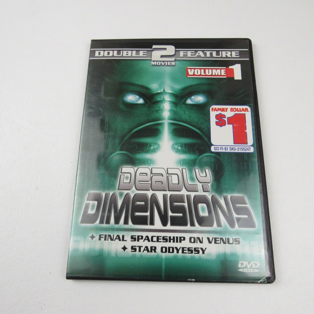 Deadly Dimensions Double Feature Volume 1 Sci-Fi Movies DVD